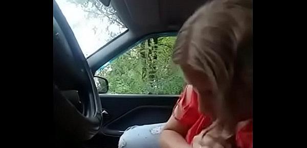  russian girl fuck in the car 1